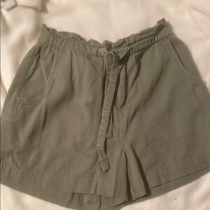 Women's Olive Green Shorts